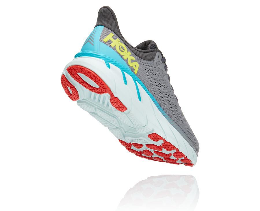 Hoka One One Tenisky Panske Siva - Clifton 7 - 04763-PVUH